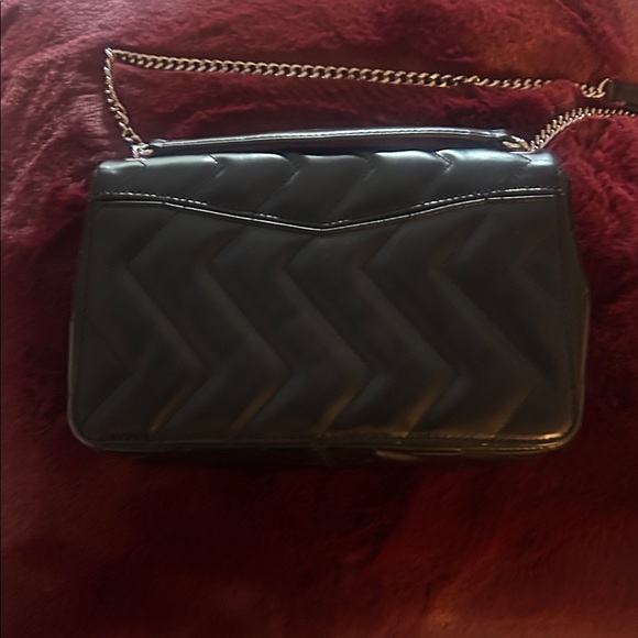 Sandro YZA black leather handbag - Picture 6 of 8
